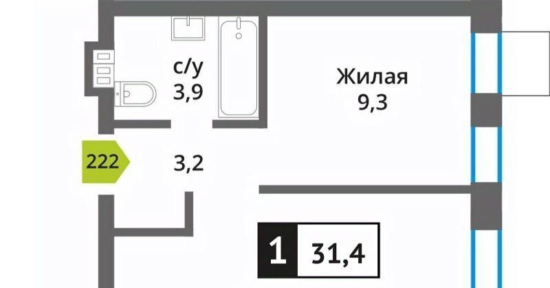 квартира г Красногорск мкр Опалиха Никольский Квартал Отрада жилой комплекс, Аникеевка фото 1