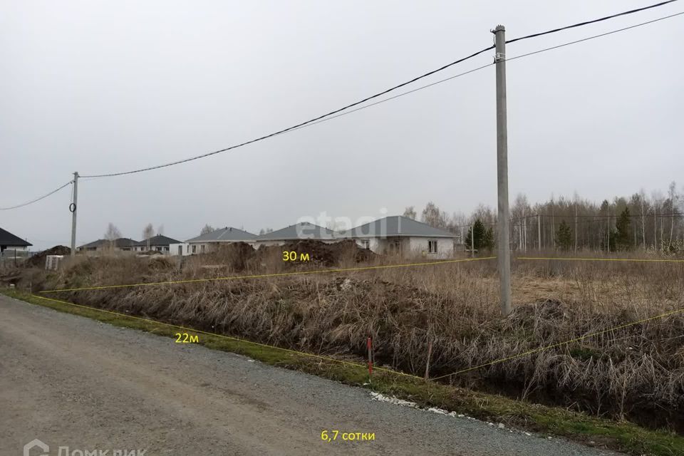 земля р-н Тюменский с Перевалово коттеджный посёлок Лесная Поляна фото 1