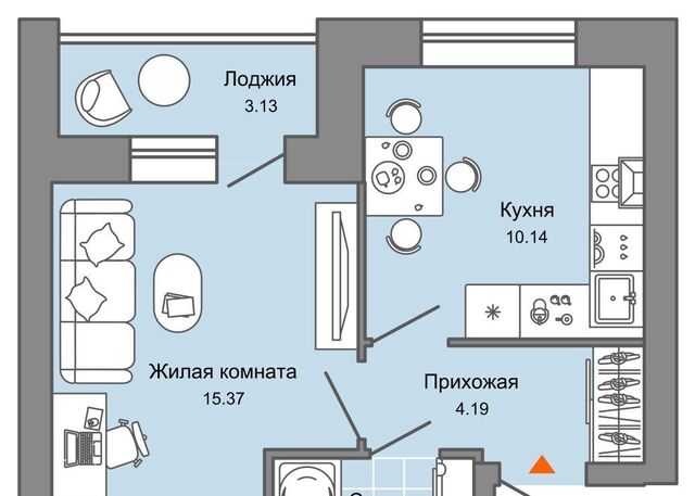 квартира р-н Ленинский дом 84 фото