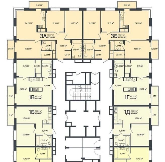 квартира г Тула р-н Центральный ул Оборонная 104 фото 2