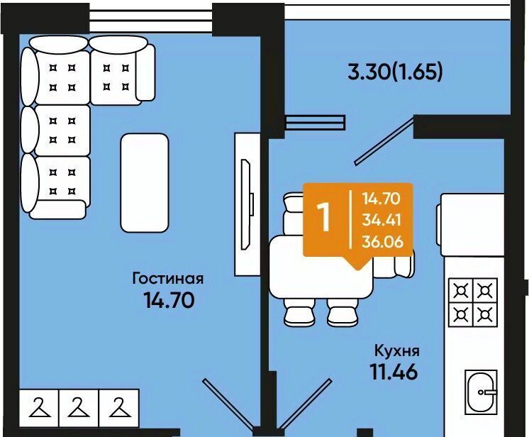 квартира г Батайск ул Комсомольская 131к/1 фото 1