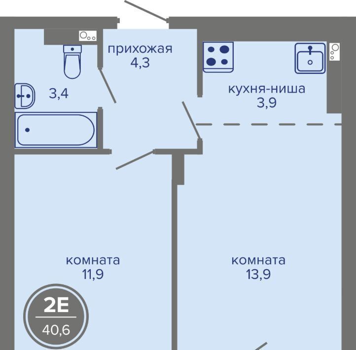 квартира г Пермь р-н Индустриальный ш Космонавтов 309а фото 1