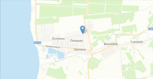 земля с Осипенко р-н Нахимовский Качинский муниципальный округ, Крым фото