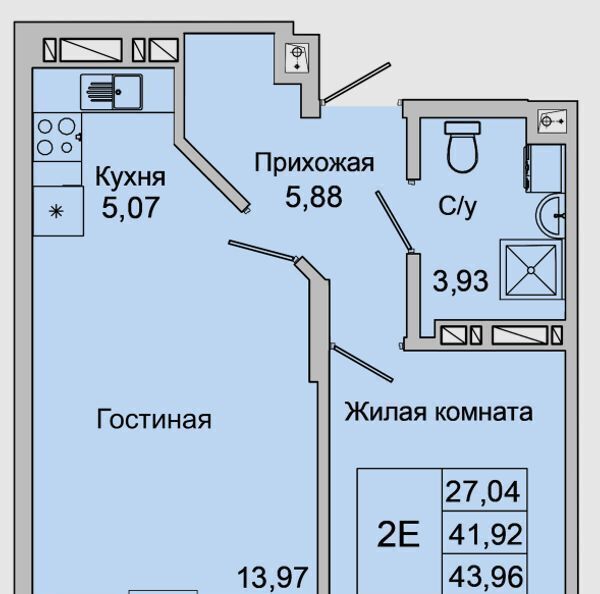 квартира г Батайск ул Булгакова 11 фото 1