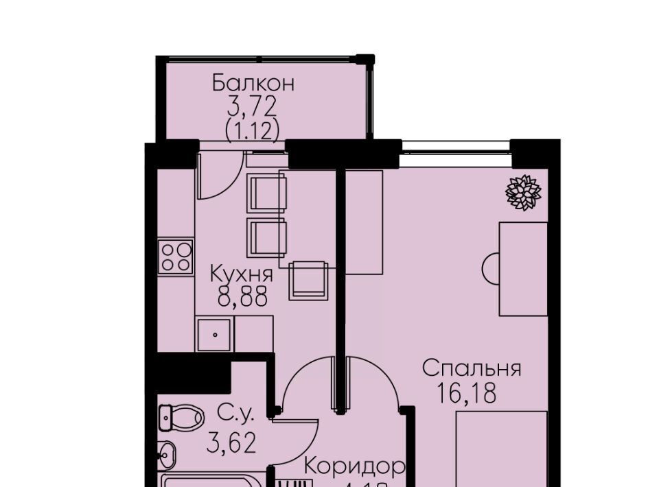 квартира р-н Всеволожский г Мурино ул Шувалова 37 Девяткино фото 1