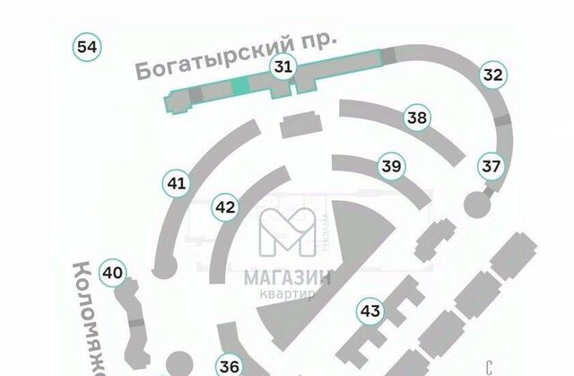 метро Пионерская пр-кт Богатырский 2а фото