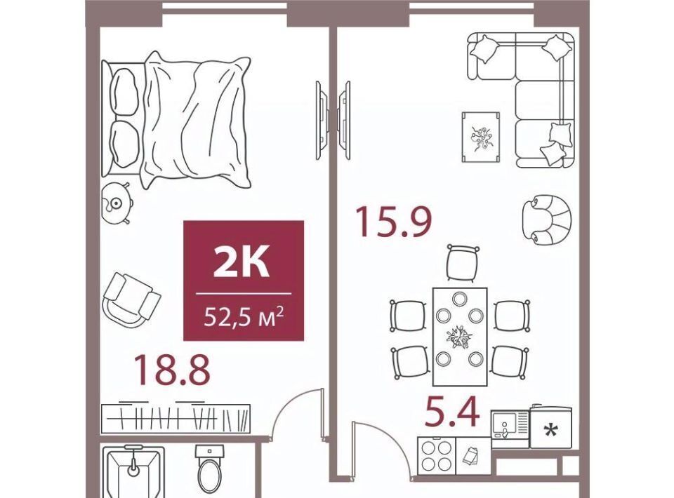 квартира г Москва метро Раменки пр-кт Мичуринский 30б фото 1