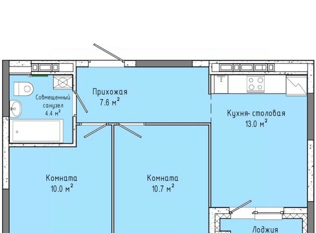 р-н Индустриальный Карлутский ЖК «Скандинавия» 12 жилрайон, 3-й мкр фото