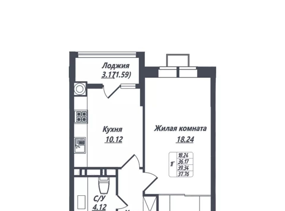 квартира г Ессентуки ЖК Озеро фото 2
