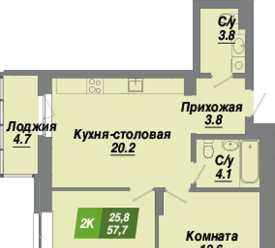 квартира г Новосибирск Заельцовская Калининский квартал жилой комплекс фото 2