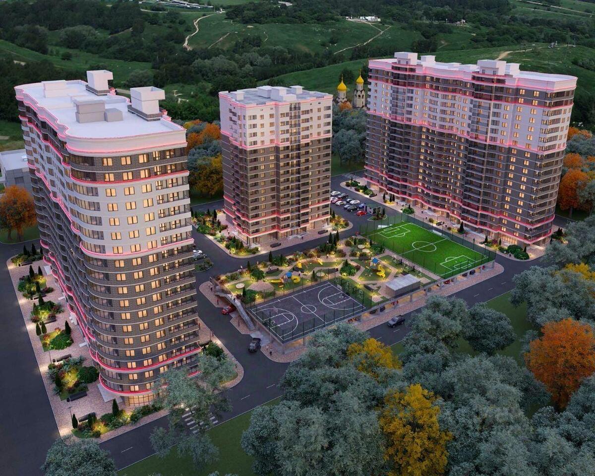 квартира г Краснодар ул им. Адмирала Крузенштерна 5/1 ЖК Red777 фото 4