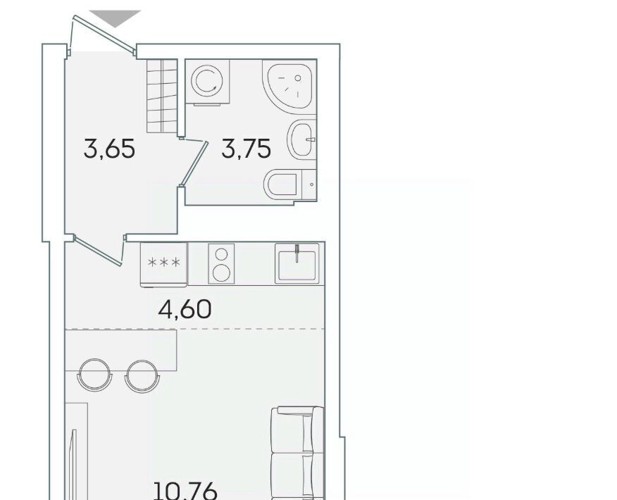 квартира р-н Всеволожский г Мурино ул Графская 6к/4 Девяткино фото 1