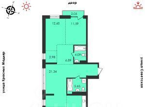 квартира г Иркутск р-н Октябрьский ул Советская 31/2 фото 1