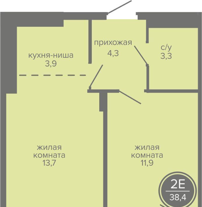 квартира г Пермь р-н Индустриальный ш Космонавтов 309ак/1 фото 1