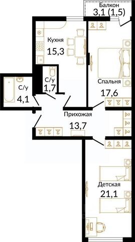 дом 34/3 ЖК «Фрукты» городской округ Сириус, Сириус фото