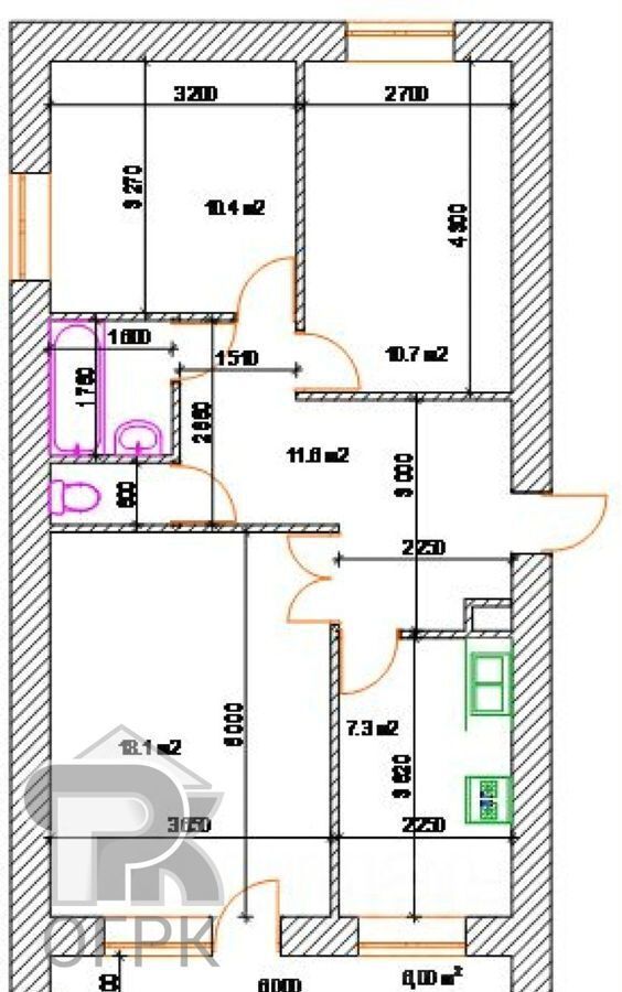 квартира г Москва метро Котельники ул Московская 12 Московская область, Люберцы фото 9