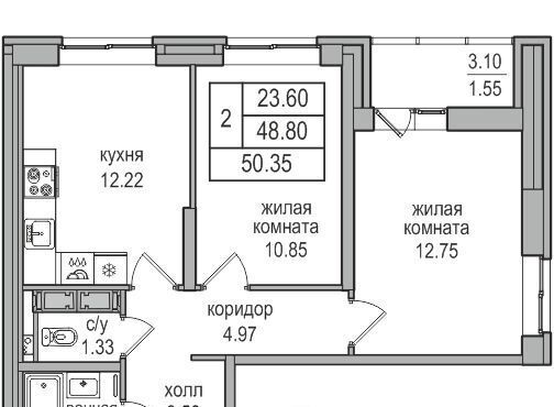 п Парголово ул Заречная 52к/2 фото