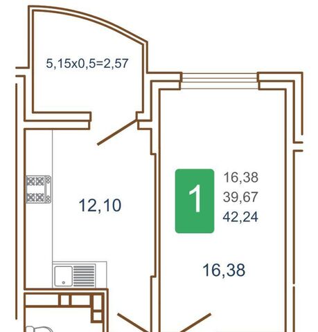 г Краснодар р-н Прикубанский ул им. Кирилла Россинского 3/2к 1 фото