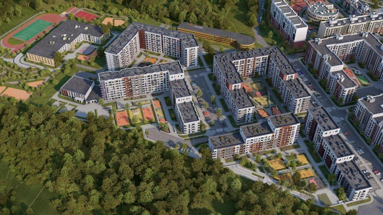 квартира г Подольск ул Лесная КП Борисовка-2, Москва фото 20