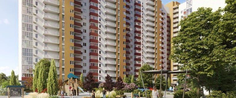 квартира г Новороссийск р-н Южный 15-й микрорайон ЖК «Посейдон-2» фото 5