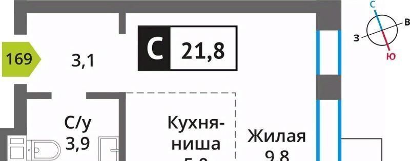 квартира г Красногорск мкр Опалиха Никольский Квартал Отрада жилой комплекс, Аникеевка фото 1