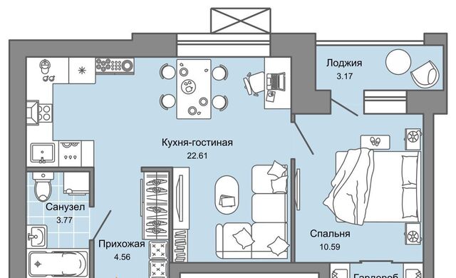 р-н Ленинский ЖК «Зарядное» фото