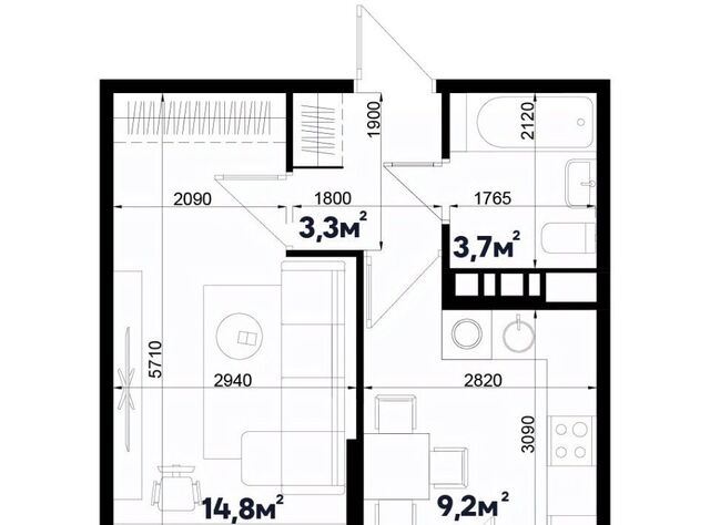 р-н Прикубанский ул Западный Обход 2/4 ЖК Sport Village 42 лит фото