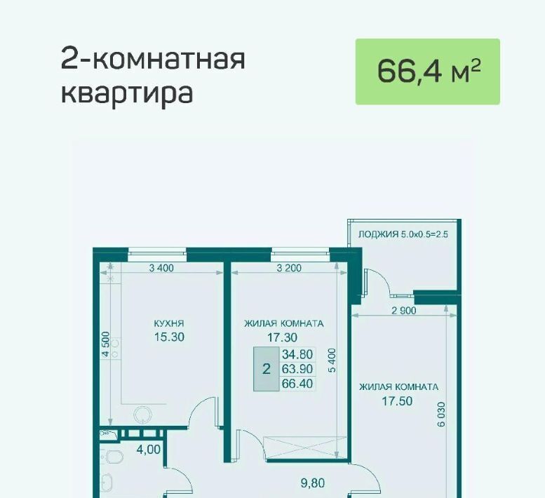 квартира р-н Динской п Южный ул Екатерининская 5к/1 ЖК «История-2» Южно-Кубанское с/пос фото 1