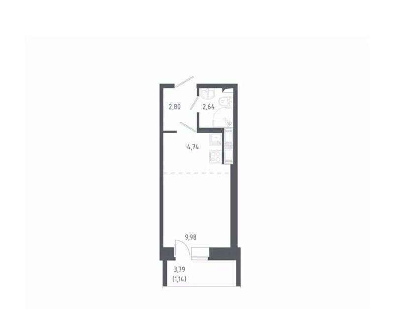 квартира г Колпино метро Рыбацкое ул Севастьянова 32к/2 фото 1