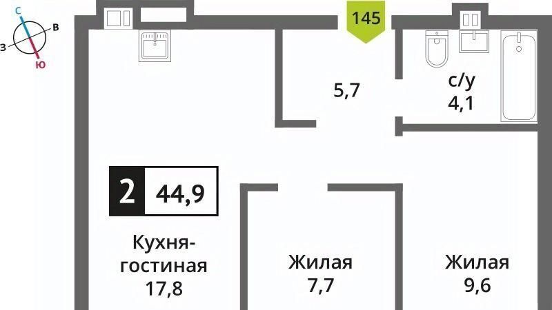 квартира г Красногорск мкр Опалиха Никольский Квартал Отрада жилой комплекс, Аникеевка фото 1