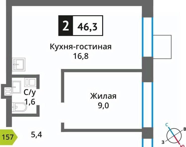 квартира г Красногорск мкр Опалиха Никольский Квартал Отрада жилой комплекс, Аникеевка фото 1