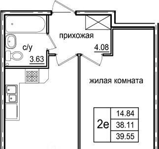 квартира г Санкт-Петербург метро Комендантский Проспект ул Планерная 87к/1 фото 1