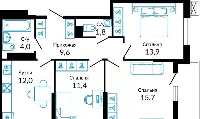 р-н Прикубанский ул Конгрессная 41 фото