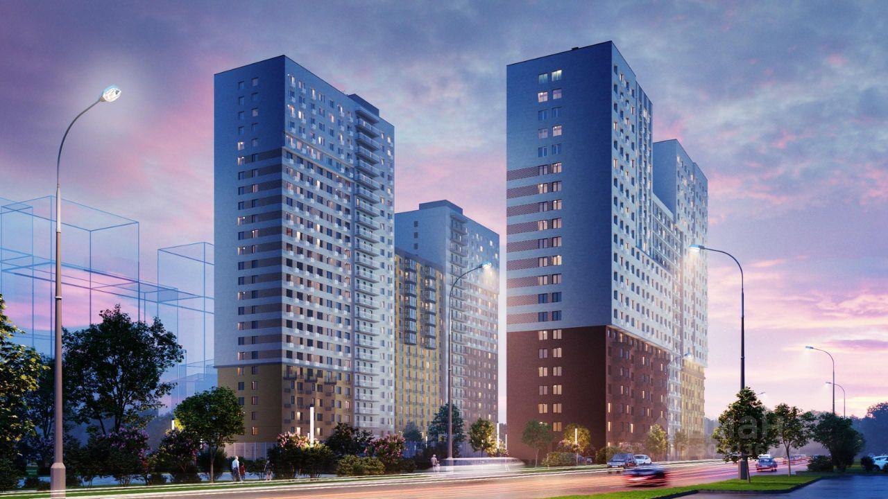 квартира г Видное микрорайон Купелинка Жилой комплекс «Видный Берег 2. 0», улица Западный квартал, 5 к 2, Сапроново фото 4