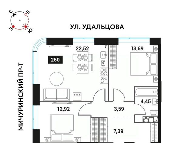 метро Проспект Вернадского ЖК «Инноватор» к А фото