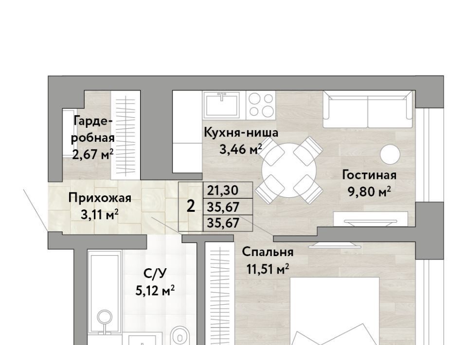квартира г Хабаровск р-н Центральный ул Им Лейтенанта Орлова С.В. фото 1