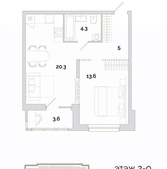 квартира г Пенза р-н Первомайский проезд Свердлова 2-й 4 фото 1