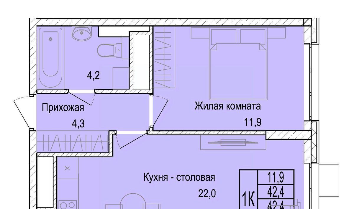 квартира г Мытищи ул Медицинская 2а ЖК «Отрадный» Медведково фото 1