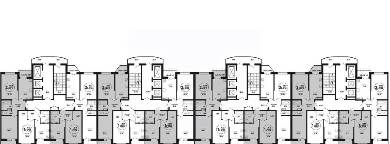 квартира г Краснодар р-н Прикубанский Музыкальный ул им. Дунаевского И.И. фото 3