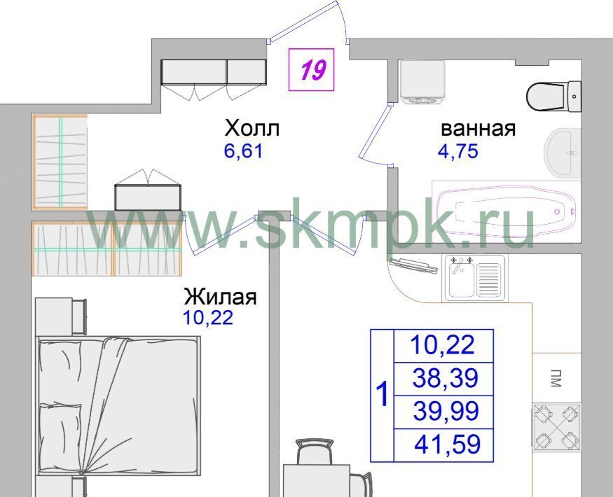 квартира р-н Светлогорский г Светлогорск пр-кт Калининградский 70е фото 1