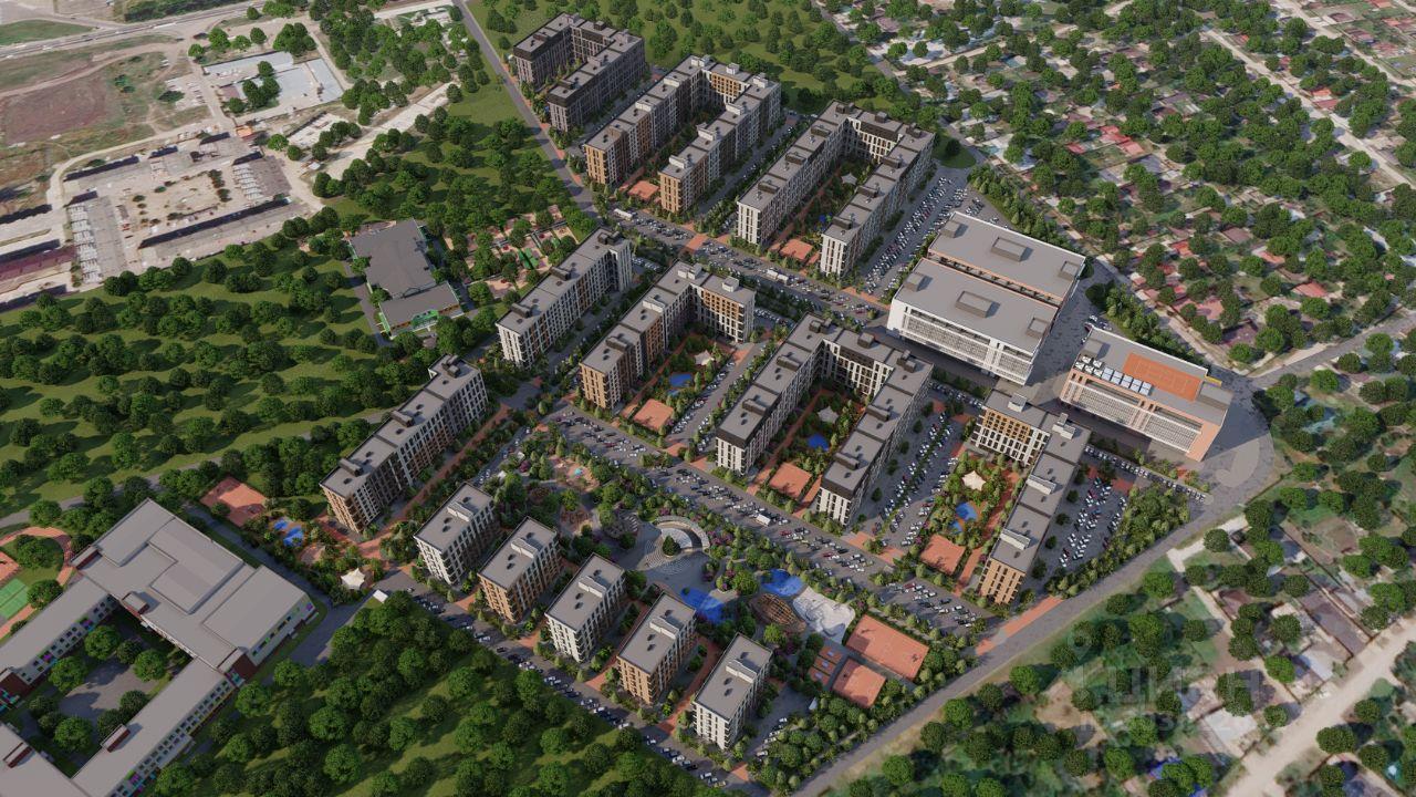 квартира г Краснодар р-н Прикубанский ул им. генерала Корнилова ЖК Зеленая Территория фото 24