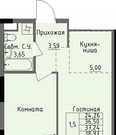 квартира г Ижевск р-н Ленинский Строитель жилрайон, 4-й мкр фото 1