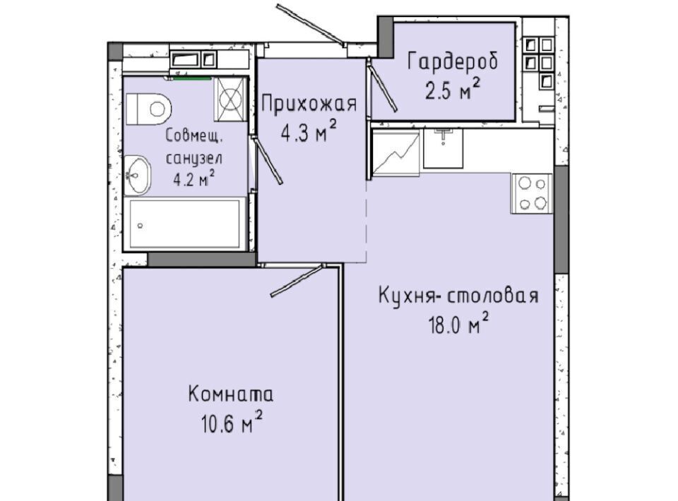 квартира г Ижевск р-н Индустриальный ул Ленина 91/1 фото 1