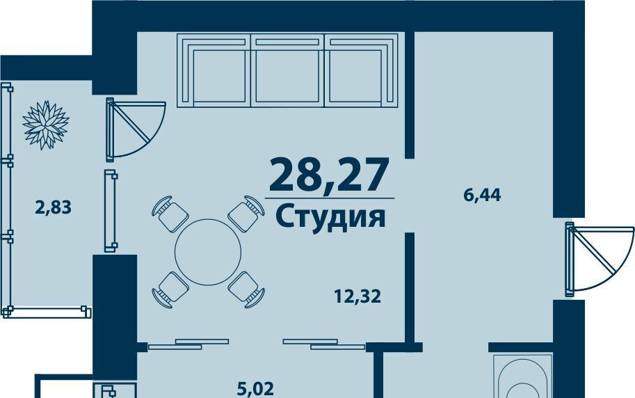 квартира г Уфа д Ветошниково Город Природы жилой комплекс фото 1