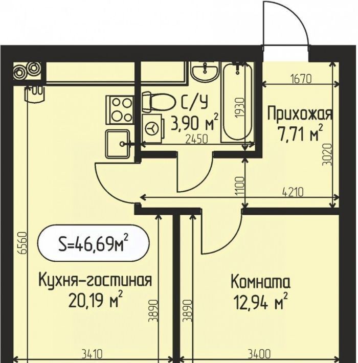 квартира городской округ Дмитровский с Озерецкое КП Мечта Лобня фото 1