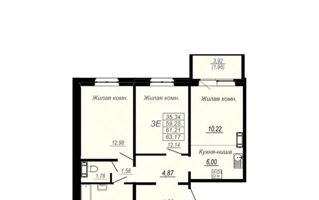 р-н Индустриальный дом 15/2 фото