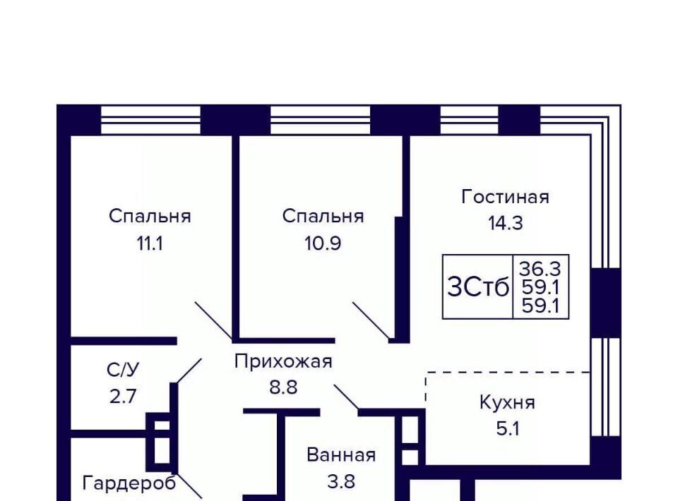 квартира г Новосибирск Золотая Нива ул Грибоедова фото 1