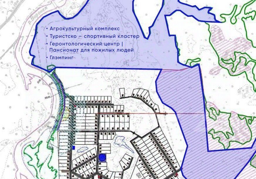 земля р-н Добровский с Преображеновка ул Речная 12 фото 4