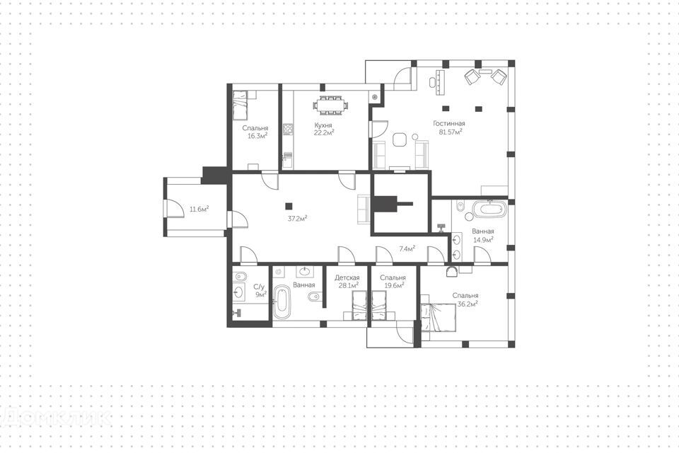 квартира г Москва проезд Островной 10к/3 Западный административный округ фото 2