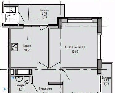 квартира г Евпатория ул им.9-го Мая 39 фото 1